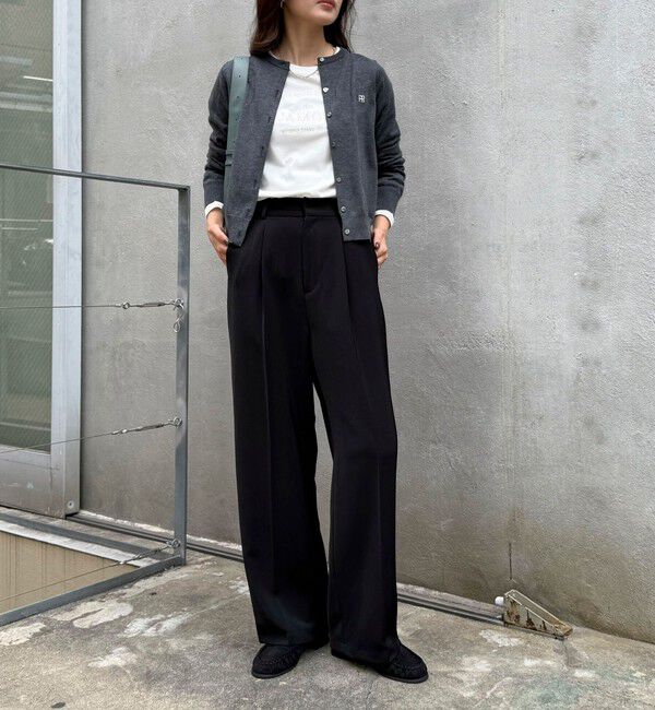 fredy emue「FR刺繍ベーシックカーディガン」|カーディガン|