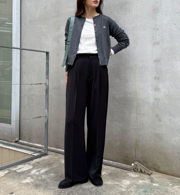 fredy emue「FR刺繍ベーシックカーディガン」|カーディガン|