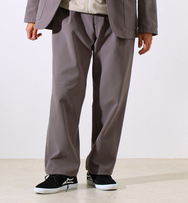 GLOSTER「【セットアップ対応】トリコットオールマイティパンツ」|チノ|