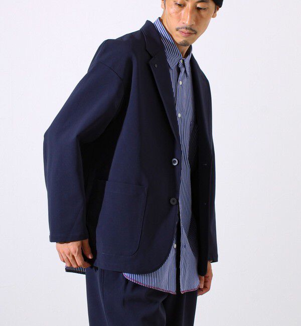 GLOSTER「【セットアップ対応】トリコットオールマイティジャケット」|テーラードジャケット|