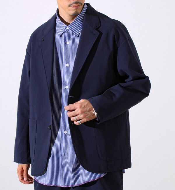 GLOSTER「【セットアップ対応】トリコットオールマイティジャケット」|テーラードジャケット|