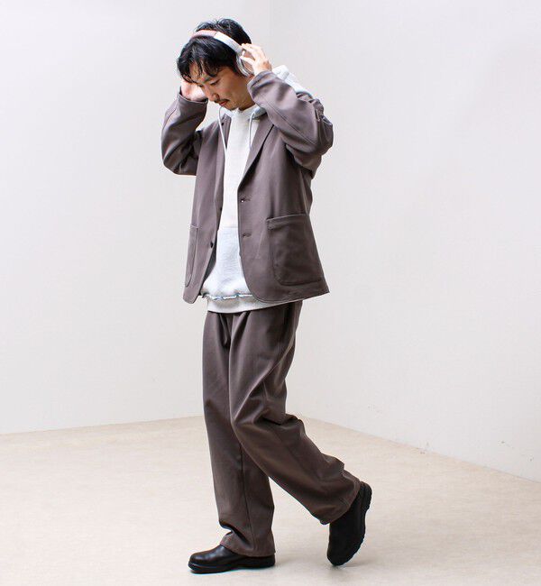 GLOSTER「【セットアップ対応】トリコットオールマイティジャケット」|テーラードジャケット|