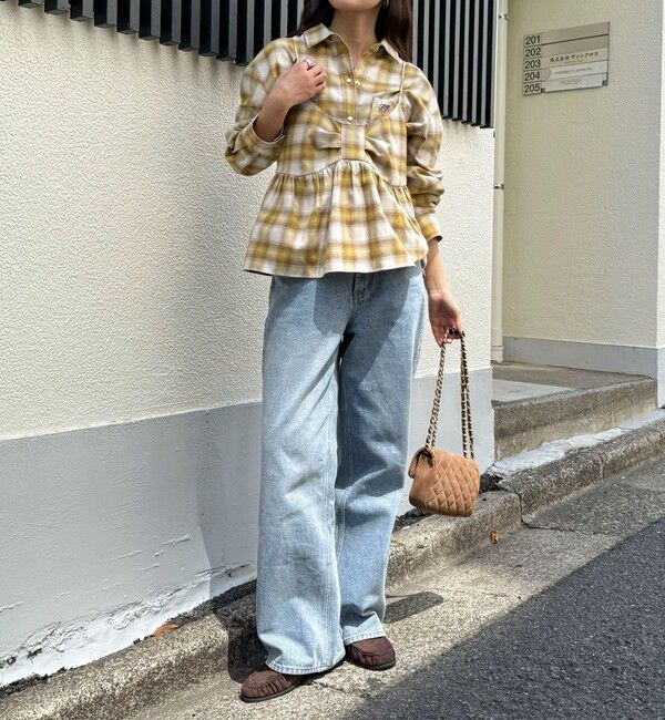 fredy emue「オンブレーチェックシャツブルゾン」|シャツ・ブラウス|