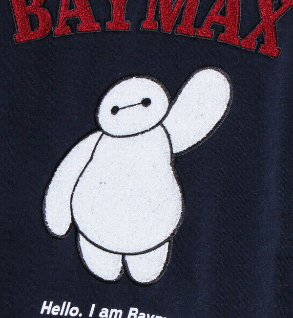 GLOSTER「【ミッキー＆ベイマックス】UNISEX サガラ刺繍 裏起毛スウェット」|スウェット・ジャージ|