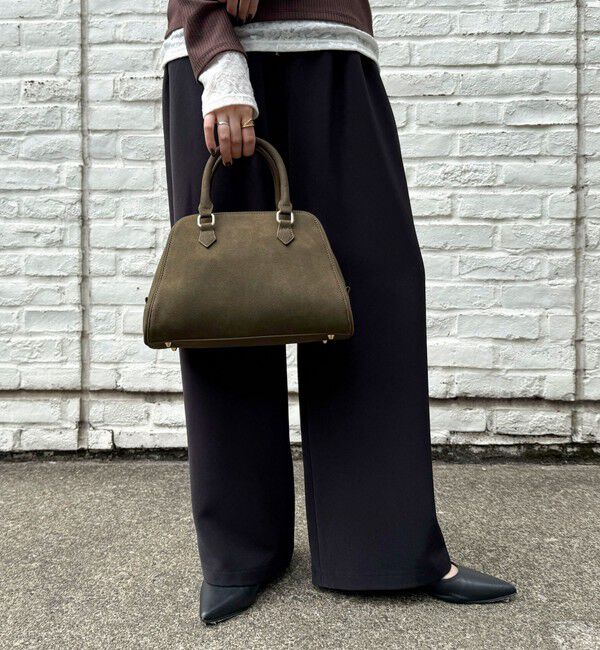 fredy emue「台形ファスナーボストンバッグ」|ショルダー・メッセンジャー|