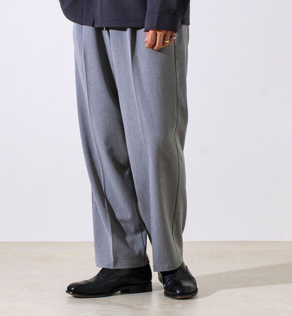 GLOSTER「【細すぎず太すぎない絶妙バランス】TRストレッチ ミディアムストレートパンツ」|チノ|