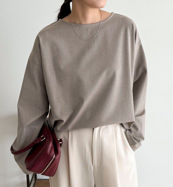 fredy emue「コクーンストレッチブラウス」|シャツ・ブラウス|