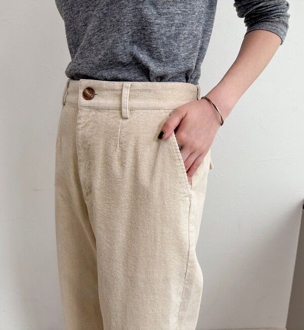 fredy emue「コーデュロイストレートパンツ」|チノ|