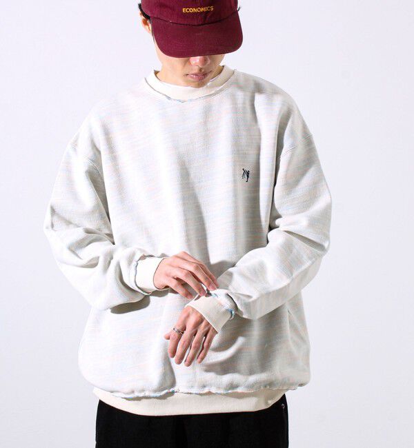 GLOSTER「【BOY BACK FANCYシリーズ】 スウェットプルオーバー」|スウェット・ジャージ|キナリ