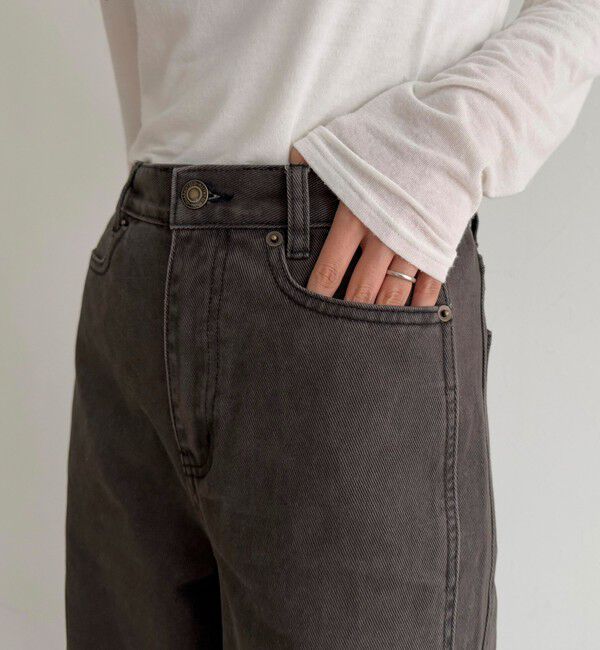 fredy emue「コットンツイルストレートパンツ」|チノ|
