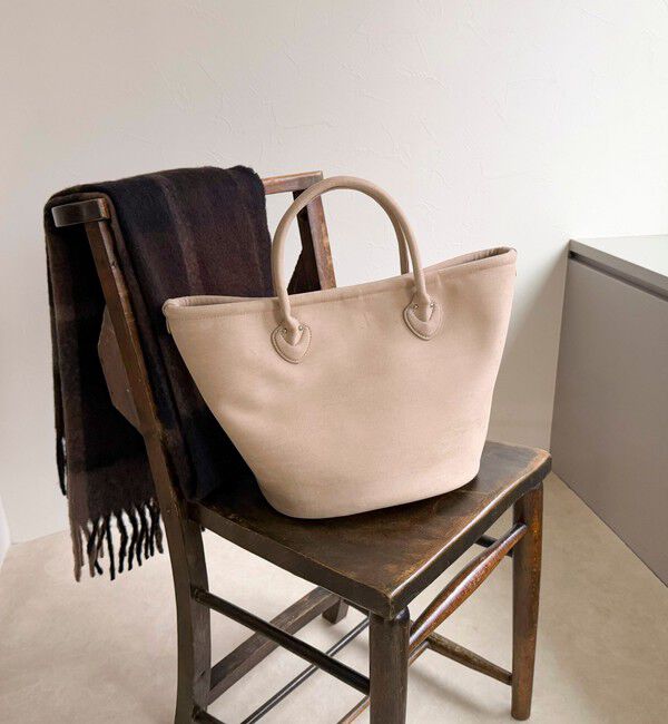 fredy emue「フェイクスエードパイピングトートバッグ」|トートバッグ|