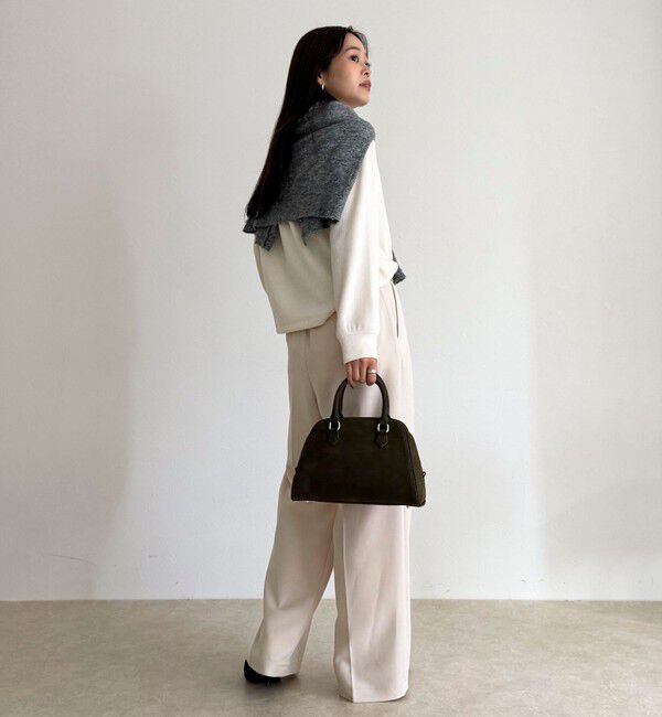 fredy emue「ニットソークロップドプルオーバー」|Tシャツ・カットソー|