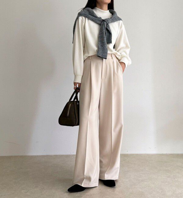 fredy emue「ニットソークロップドプルオーバー」|Tシャツ・カットソー|