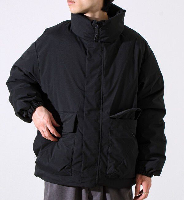 GLOSTER「【高コスパ&times;あったか】中わたスタンドブルゾン」|その他|ブラック
