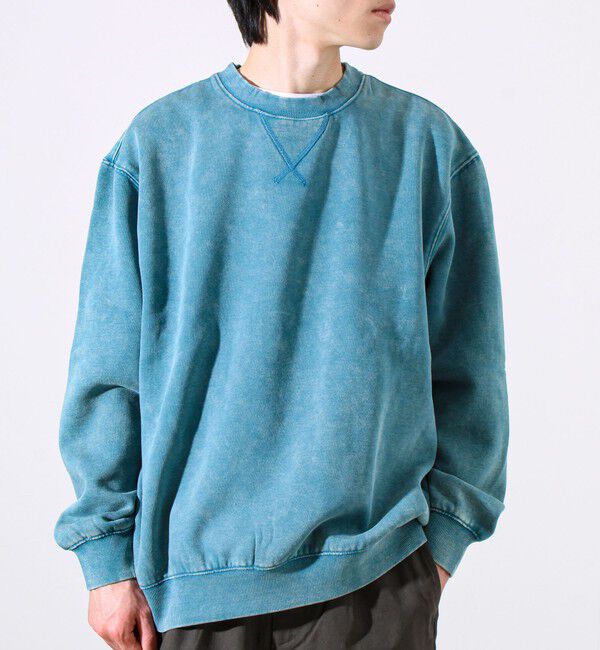 GLOSTER「【雪の色ムラ】カラフルスノーパウダー裏起毛スウェット」|スウェット・ジャージ|