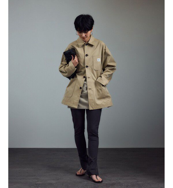 SALON adam et rope'「【Americana（アメリカーナ） for SALON】別注カバーオール / シャツジャケット」|ブルゾン・スタジャン|