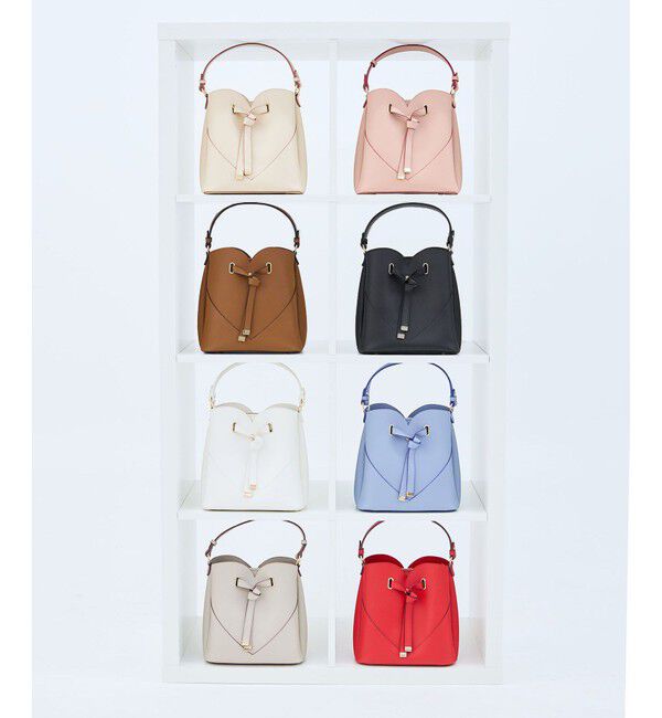 VIS「【累計3万点突破】【2WAY】ハートカットバッグ/追加」|ショルダー・メッセンジャー|