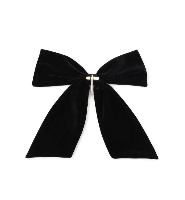 VIS「ビックベロアリボンヘアカフ」|ヘアバンド|