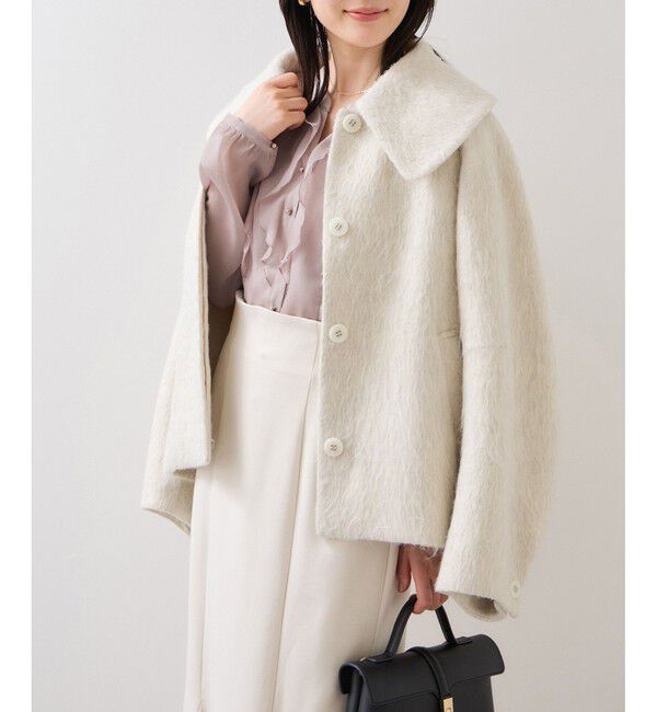 VIS「シアーラッフルブラウス/イージーケア」|シャツ・ブラウス|