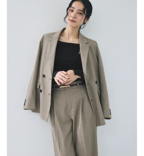 VIS「【美得】オフショルダーモチモチリブニット/好評につき再入荷」|ニット・セーター|