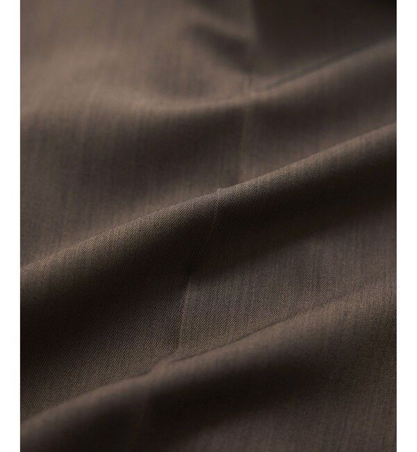 VIS「ベルトディテールタックワイドパンツ/イージーケア」|チノ|