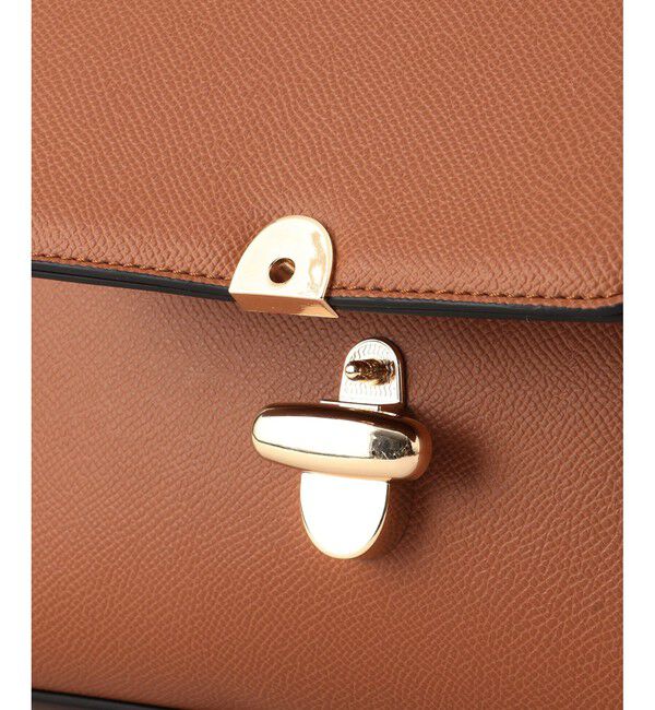 VIS「楕円金具ワンハンドルバッグ/2WAY」|ハンドバッグ|