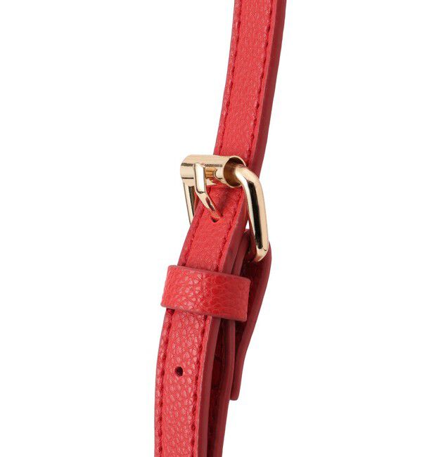 VIS「ラインストーン＆スタッズハートカットバッグ」|ショルダー・メッセンジャー|