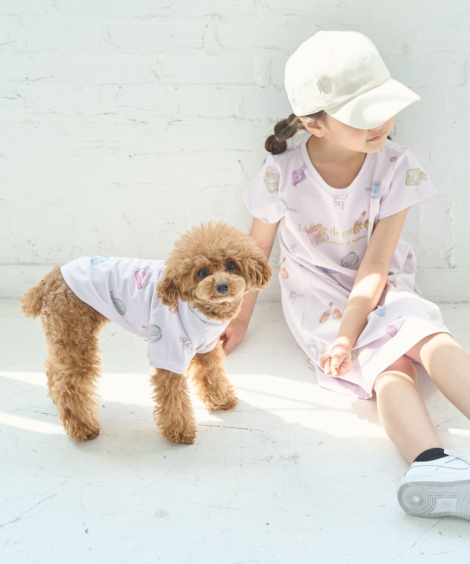 ROPE PICNIC PASSAGE「【DOG】コスメプリントTシャツ/リンクコーデ・接触冷感」|その他|