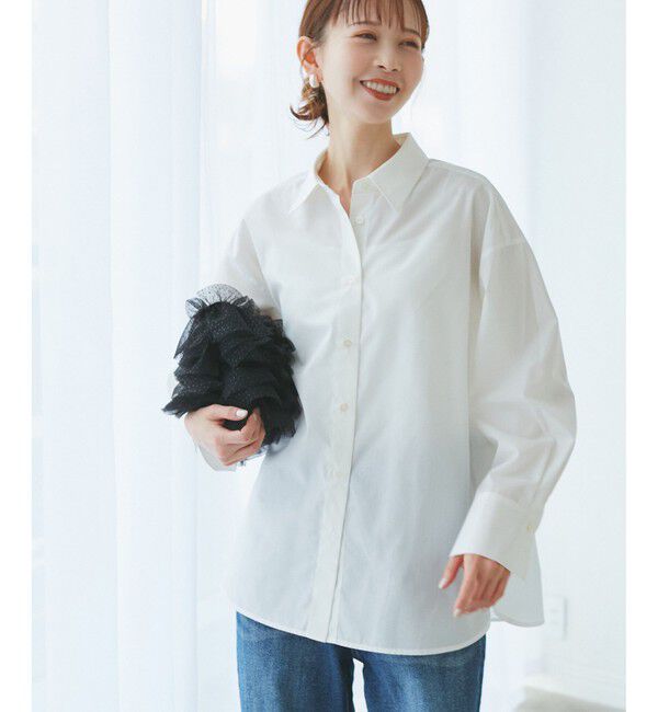 Rope&rsquo;Picnic「花粉ガード・防シワ/レギュラーシャツ」|シャツ・ブラウス|