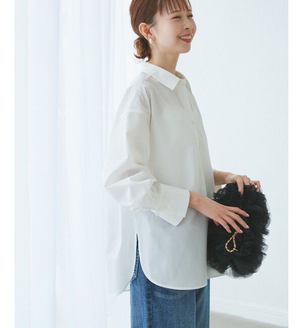 Rope&rsquo;Picnic「花粉ガード・防シワ/レギュラーシャツ」|シャツ・ブラウス|