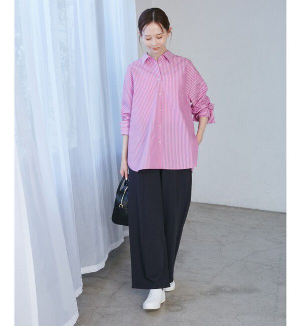 Rope&rsquo;Picnic「花粉ガード・防シワ/レギュラーシャツ」|シャツ・ブラウス|