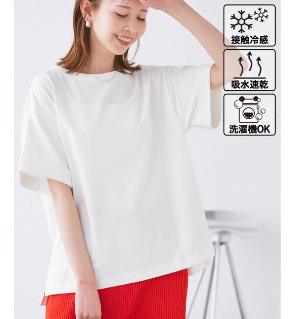 Rope&rsquo;Picnic「マルチファンクションTシャツ」|Tシャツ・カットソー|オフホワイト(15)