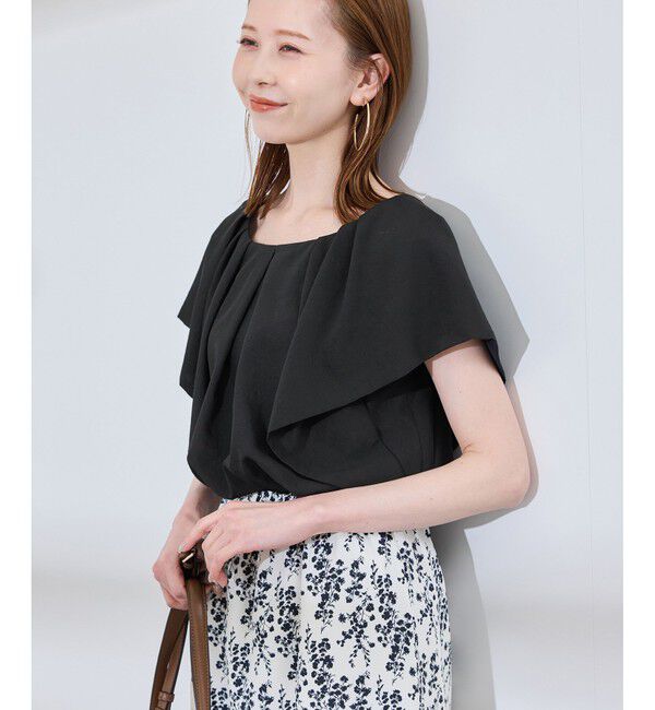 Rope&rsquo;Picnic「ラッフルスリーブブラウス/通勤対応」|シャツ・ブラウス|