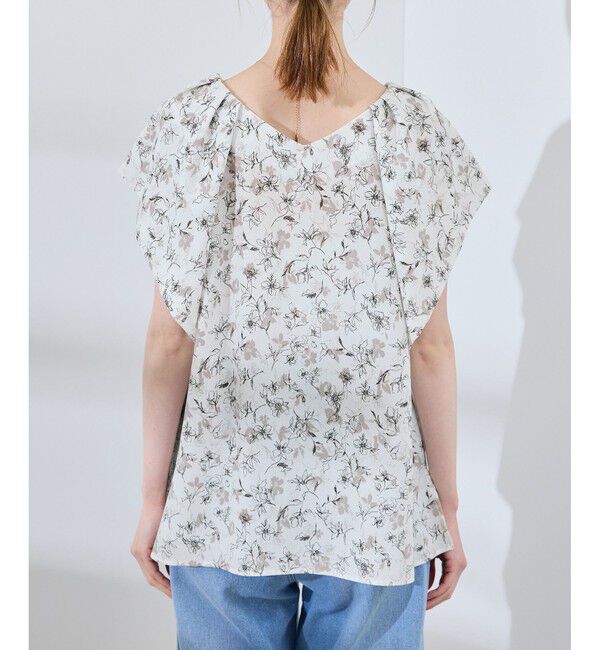 Rope&rsquo;Picnic「ラッフルスリーブブラウス/通勤対応」|シャツ・ブラウス|