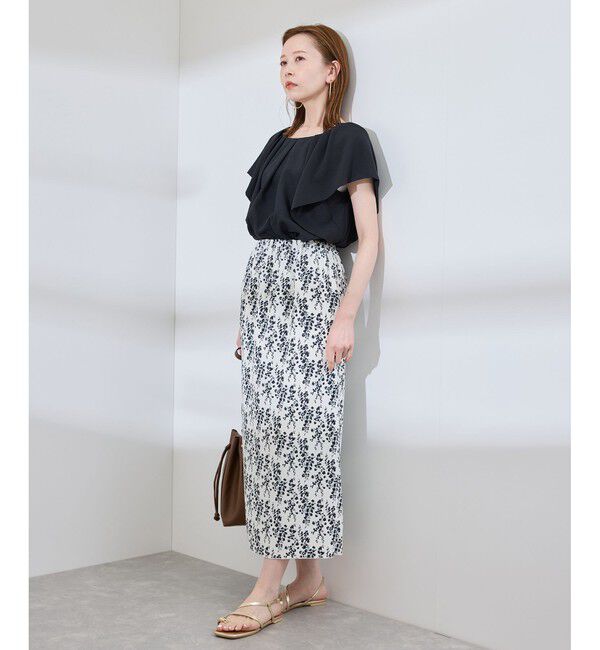 Rope&rsquo;Picnic「ラッフルスリーブブラウス/通勤対応」|シャツ・ブラウス|