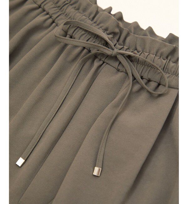 Rope&rsquo;Picnic「ジョガーイージーワイドパンツ/セットアップ対応」|チノ|