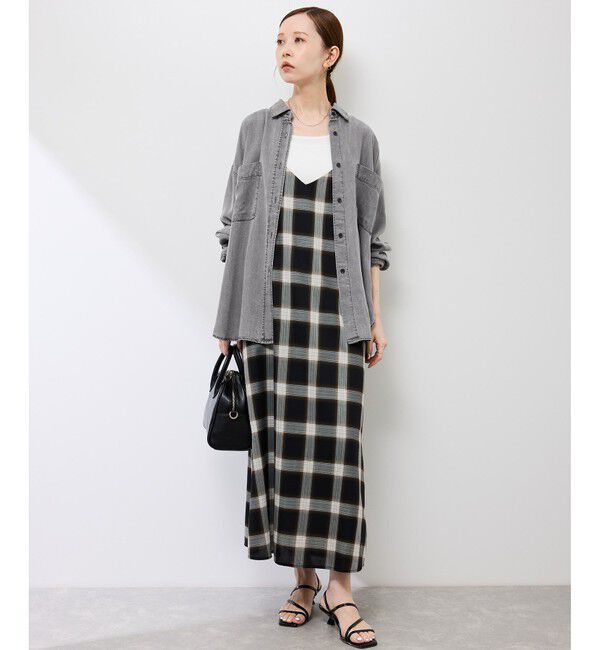 Rope&rsquo;Picnic「シャンブレーデニム調シャツ」|シャツ・ブラウス|