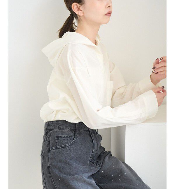 Rope&rsquo;Picnic「シャツフーディー」|シャツ・ブラウス|