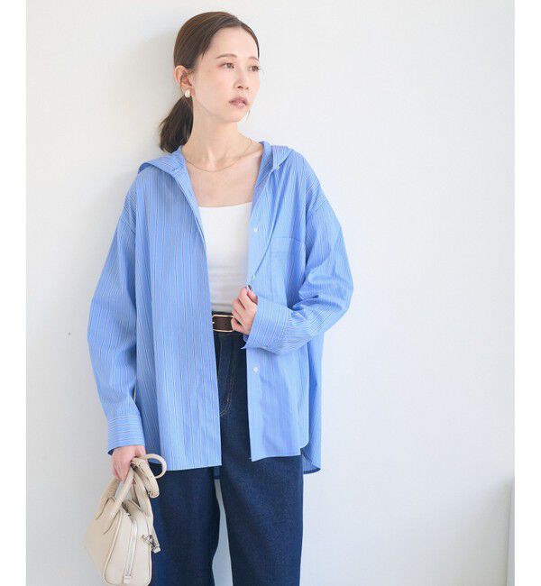 Rope&rsquo;Picnic「シャツフーディー」|シャツ・ブラウス|