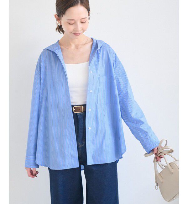 Rope&rsquo;Picnic「シャツフーディー」|シャツ・ブラウス|