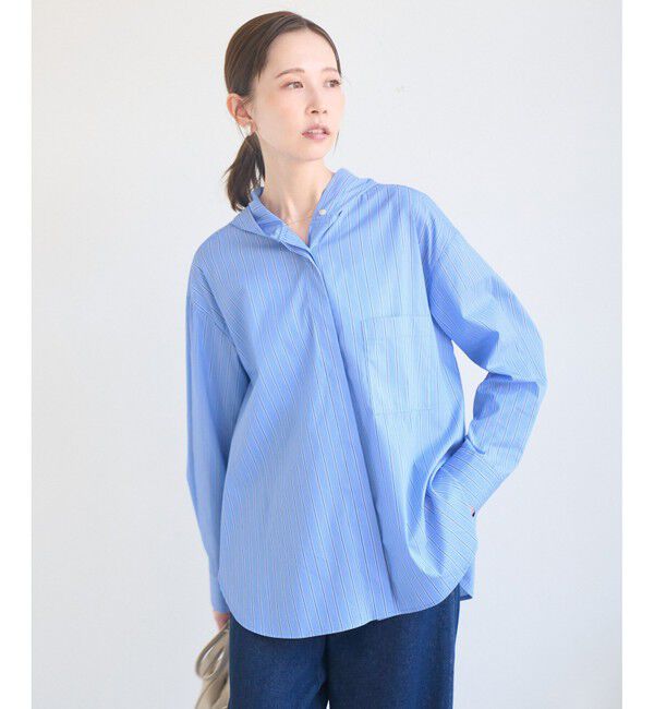 Rope&rsquo;Picnic「シャツフーディー」|シャツ・ブラウス|