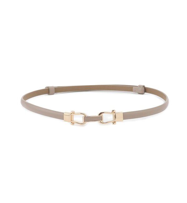 ROPE PICNIC PASSAGE「10mmスムースくるみビットバックルスライドベルト」|ベルト|