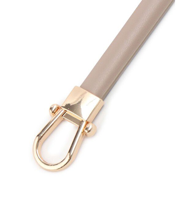 ROPE PICNIC PASSAGE「10mmスムースくるみビットバックルスライドベルト」|ベルト|