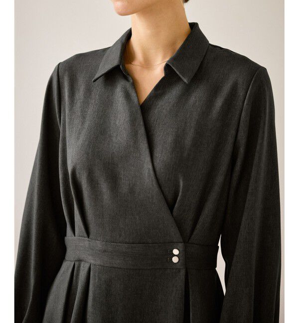 Rope&rsquo;Picnic「カシュクールシャツコンシャスワンピース」|ワンピース|