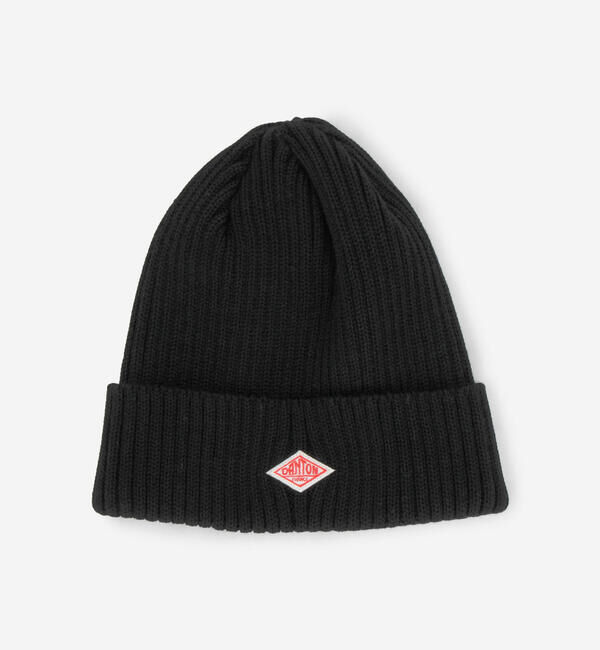 DANTON「DANTON | リブニットキャップ」|ニット帽|BLACK