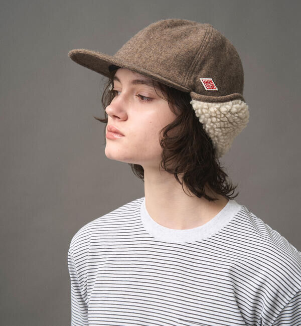 DANTON「DANTON | ボア 6パネルキャップ」|キャップ・キャスケット|