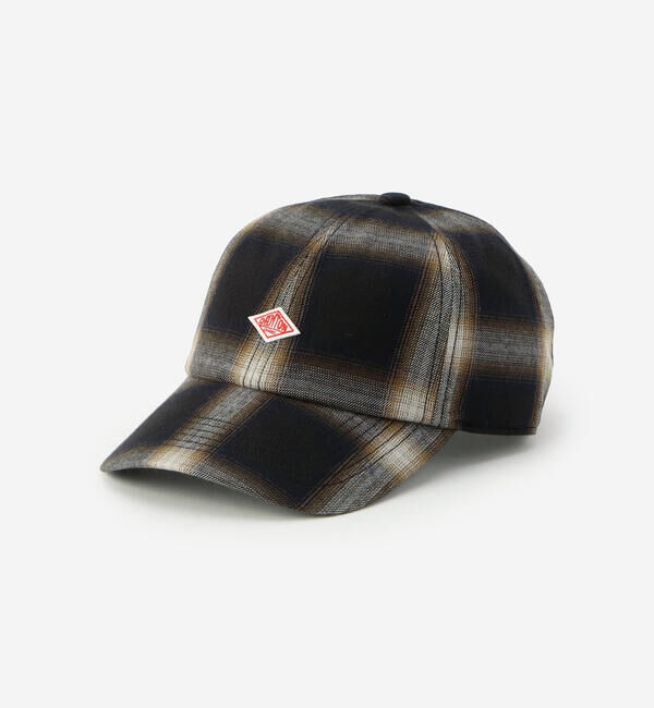 DANTON「DANTON | オンブレーチェック 6Pキャップ」|キャップ・キャスケット|