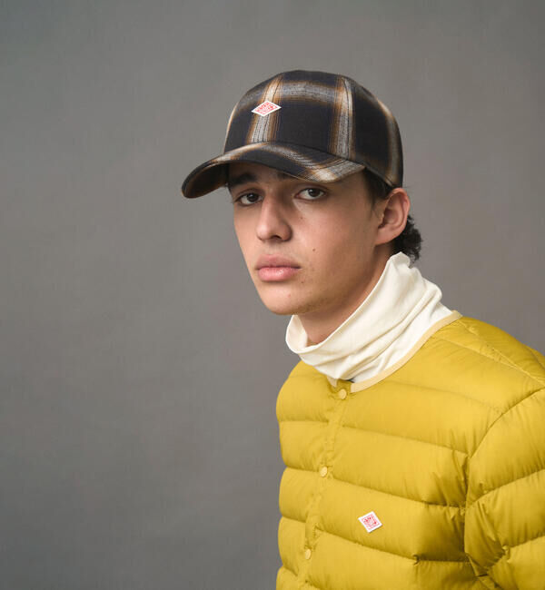 DANTON「DANTON | オンブレーチェック 6Pキャップ」|キャップ・キャスケット|