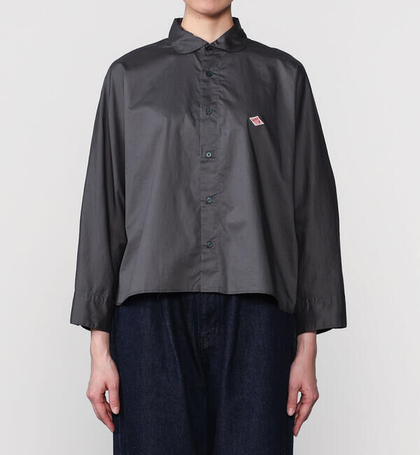 DANTON「DANTON | コットンツイル ドルマンスリーブ長袖シャツ WOMEN」|シャツ・ブラウス|