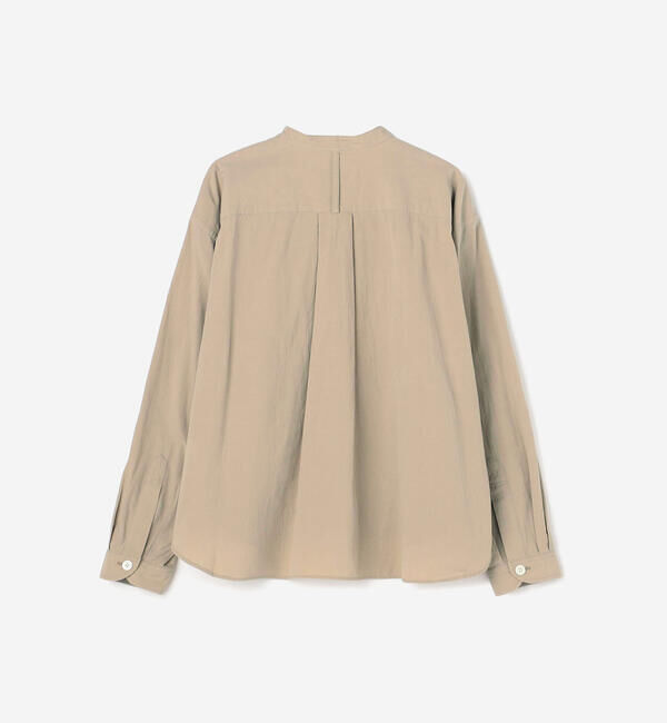 DANTON「DANTON | バンドカラー 長袖シャツ SOLID WOMEN」|シャツ・ブラウス|